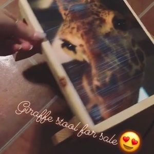 Giraffe stool, any color